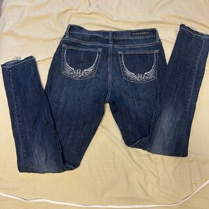 Rock & Republic Women's Dark Blue Skinny Jeans